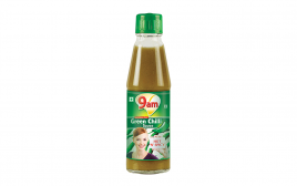9am Green Chilli Sauce   Plastic Bottle  200 grams